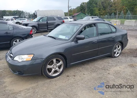 2007 Subaru Legacy 2.5I Limited z USA, uszkodzony, nr VIN 4S3BL626777203148